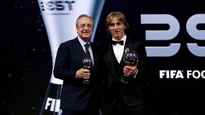 Modric, Prémio The Best 2018