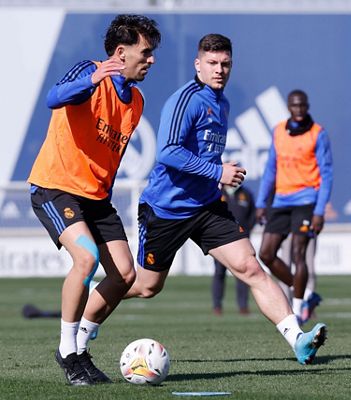 entrenamiento del real madrid