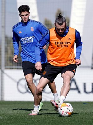 entrenamiento del real madrid