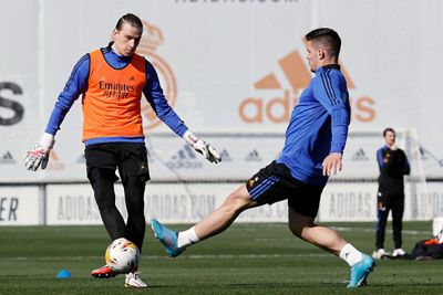 entrenamiento del real madrid
