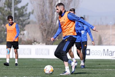 entrenamiento del real madrid