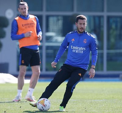 entrenamiento del real madrid