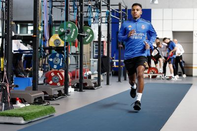 entrenamiento del real madrid