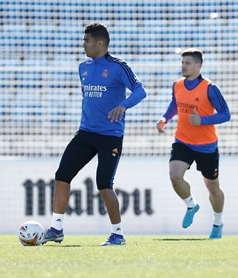 entrenamiento del real madrid