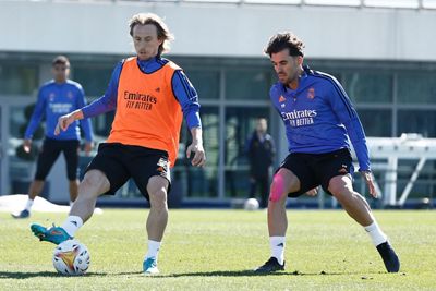 entrenamiento del real madrid