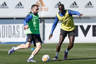 entrenamiento del real madrid
