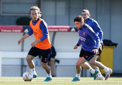 entrenamiento del real madrid