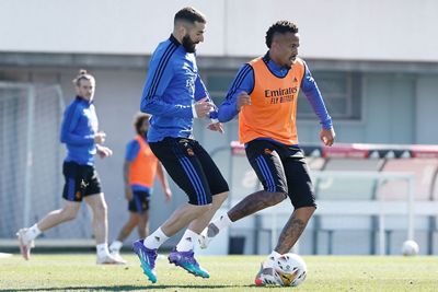 entrenamiento del real madrid