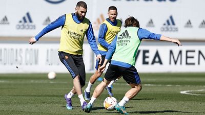 El equipo continúa preparando el partido contra la Real Sociedad