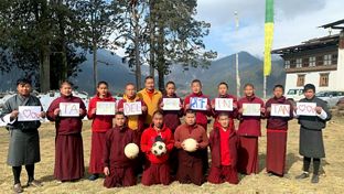 Real Madrid Foundation and Tintefish to open school at Gangteng Buddhist Monastery