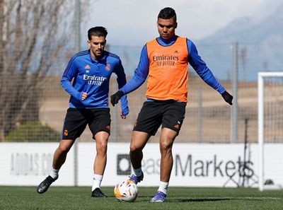 entrenamiento del real madrid