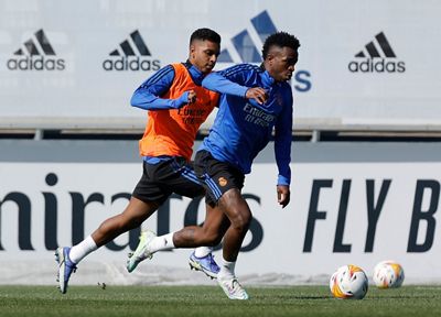 entrenamiento del real madrid
