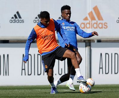 entrenamiento del real madrid