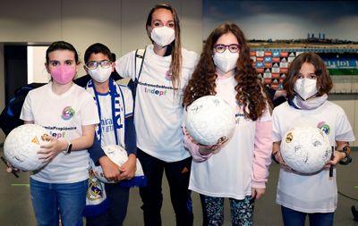 acto del real madrid y la asociación de enfermedades poco frecuentes