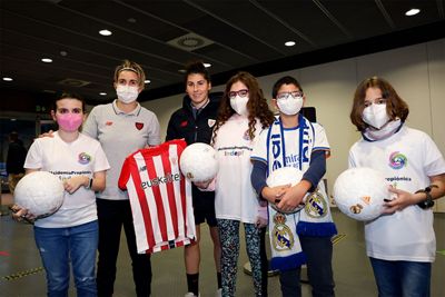 acto del real madrid y la asociación de enfermedades poco frecuentes