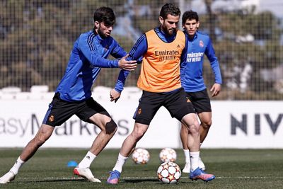 entrenamiento del real madrid