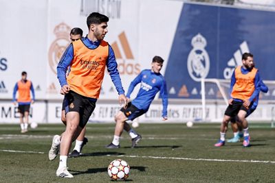 entrenamiento del real madrid
