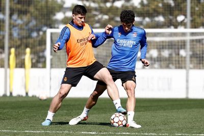 entrenamiento del real madrid