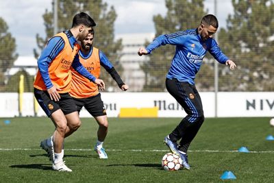entrenamiento del real madrid