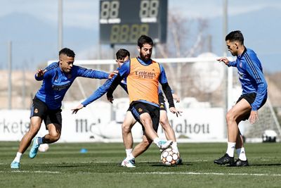 entrenamiento del real madrid