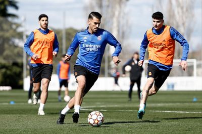 entrenamiento del real madrid