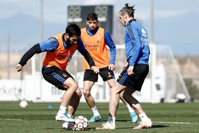 entrenamiento del real madrid