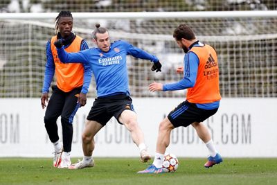entrenamiento del real madrid