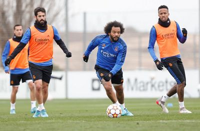 entrenamiento del real madrid