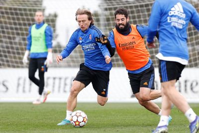 entrenamiento del real madrid