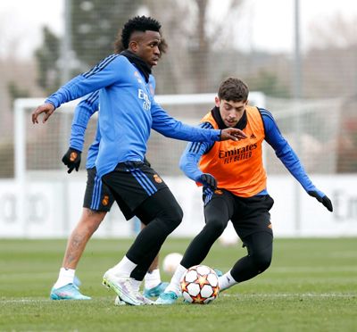 entrenamiento del real madrid