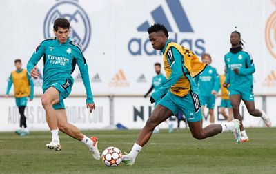 entrenamiento del real madrid