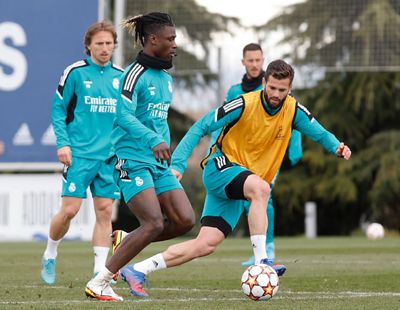 entrenamiento del real madrid