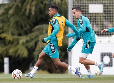 entrenamiento del real madrid