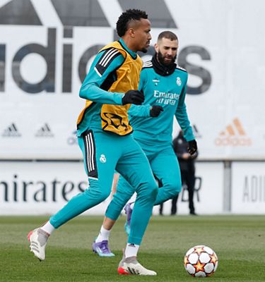 entrenamiento del real madrid