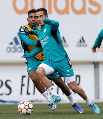 entrenamiento del real madrid