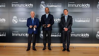 La Fundación ImmunoKids, de Immunotec, nuevo colaborador de la Fundación Real Madrid