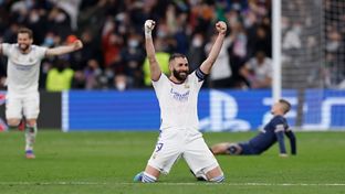 Benzema, jogador da semana da Champions League