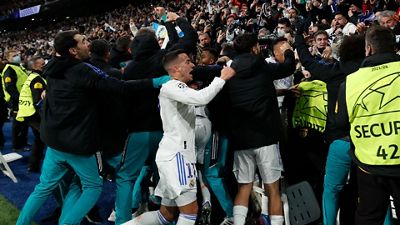 Inside Real Madrid: Vive como uno más del banquillo el inenarrable desenlace del partido
