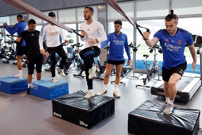 entrenamiento del real madrid