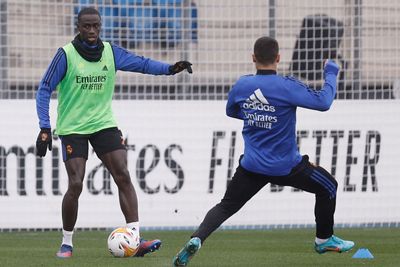 entrenamiento del real madrid