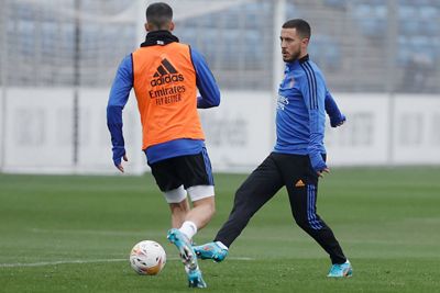 entrenamiento del real madrid