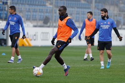 entrenamiento del real madrid