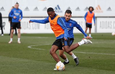 entrenamiento del real madrid