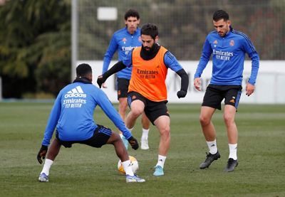 entrenamiento del real madrid
