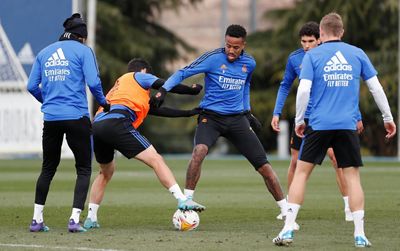 entrenamiento del real madrid