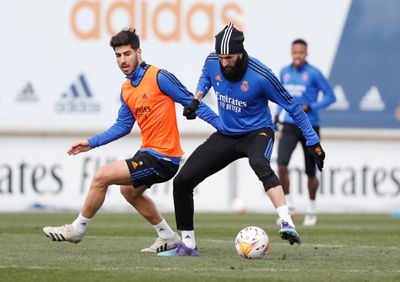 entrenamiento del real madrid