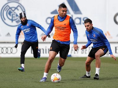 entrenamiento del real madrid