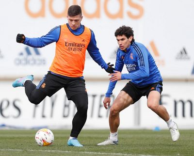 entrenamiento del real madrid