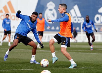 entrenamiento del real madrid
