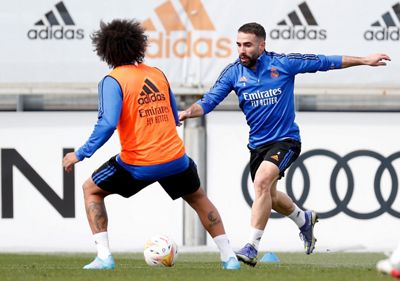 entrenamiento del real madrid